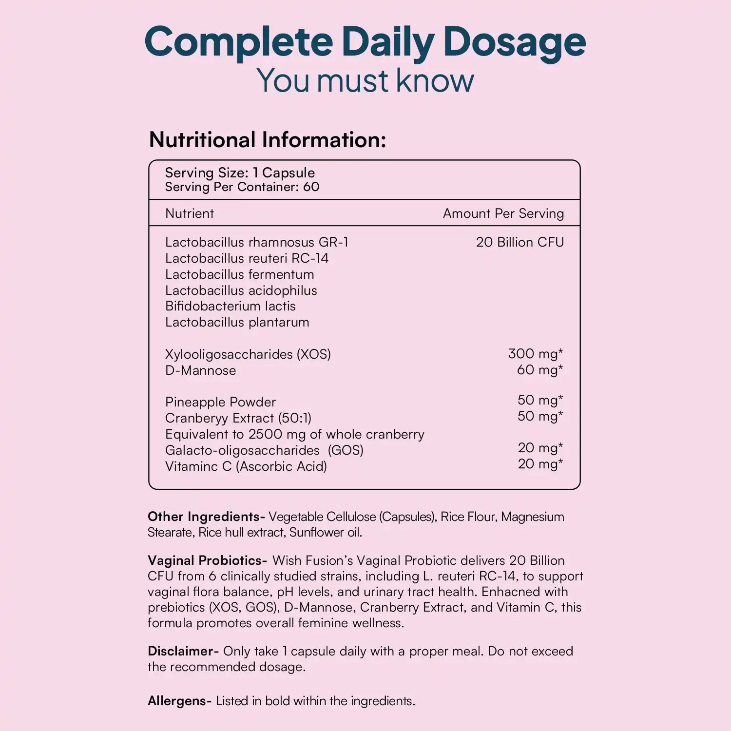 Vaginal Probiotics