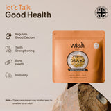 Vitamin D3 + K2