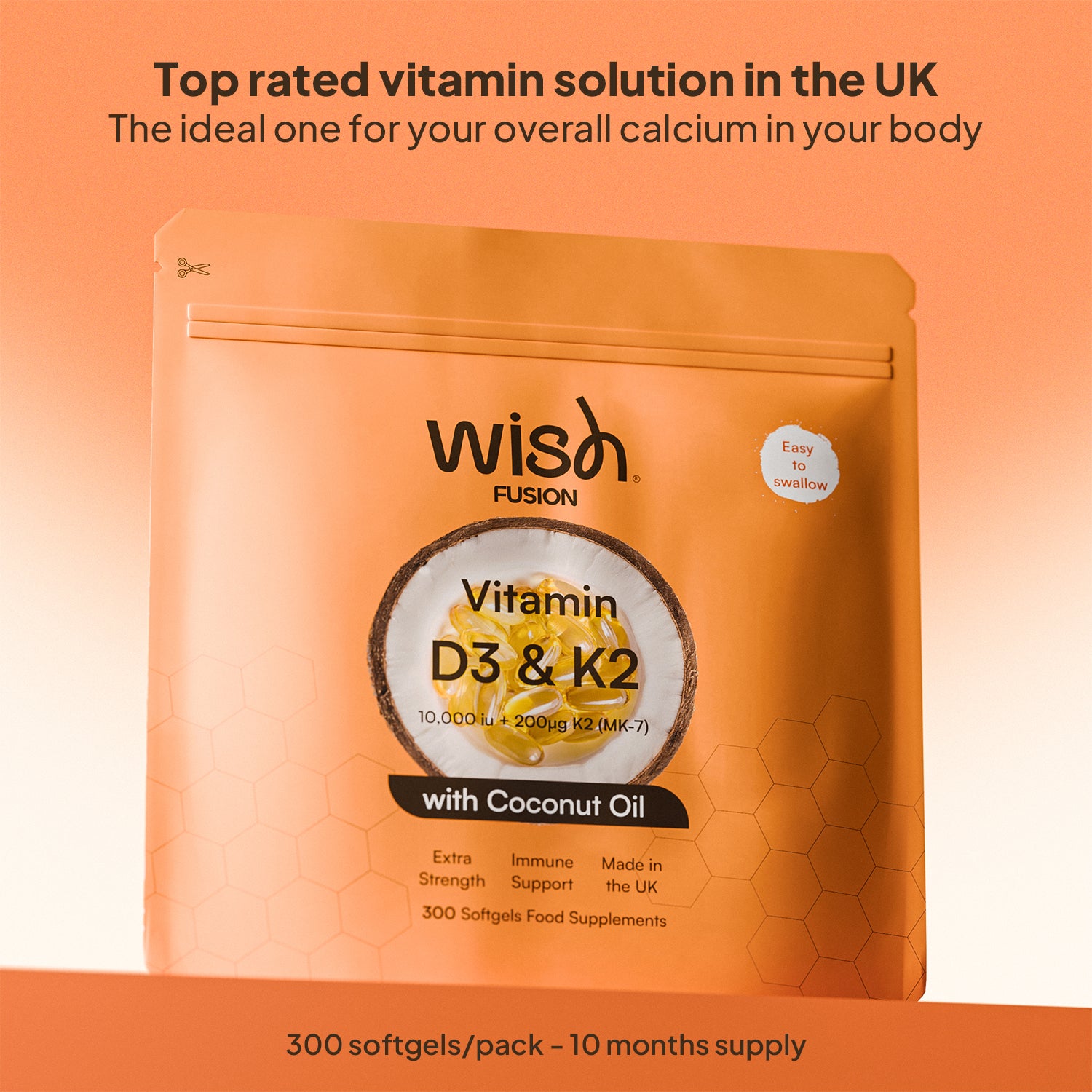 Vitamin D3 + K2