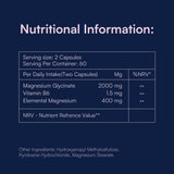 Magnesium Glycinate 2000 mg with Vitamin B6
