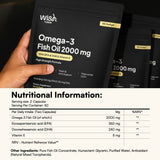 Omega-3 Fish Oil 2000 mg with EPA, DHA & Vitamin E