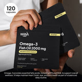 Omega-3 Fish Oil 2000 mg with EPA, DHA & Vitamin E