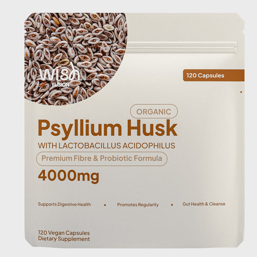 Psyllium Husk 4000mg with Lactobacillus Acidophilus