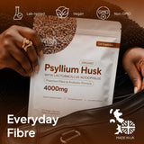 Psyllium Husk 4000mg with Lactobacillus Acidophilus